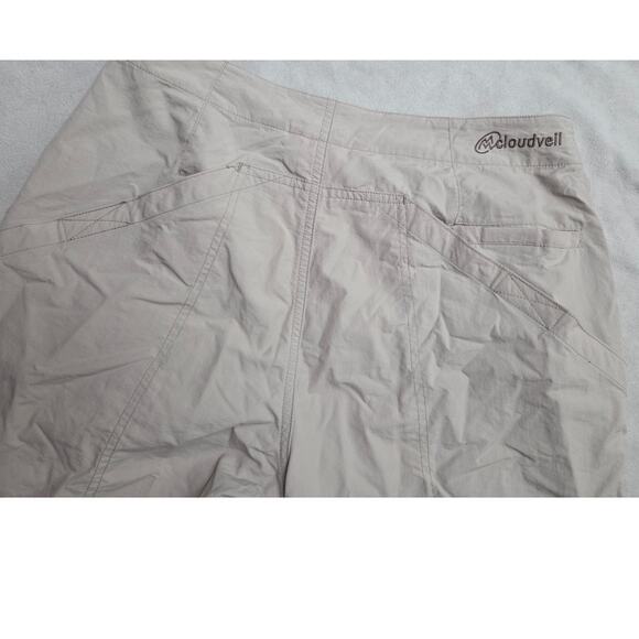 Cloudveil Khaki Pants Size 8 Lightweight Outdoor Hiking Pants - Picture 5 of 12